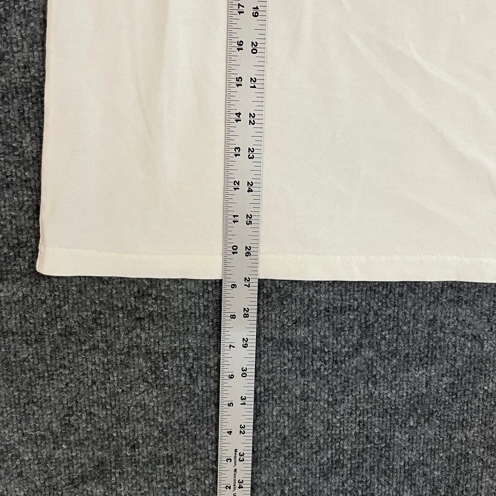 Nike T-Shirt Mens Size S Off White Basketball Graphic Logo Short Sleeve Athletic